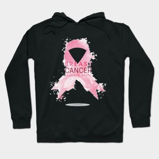 In October We Wear Pink Breast Cancer Awareness Survivor Hoodie